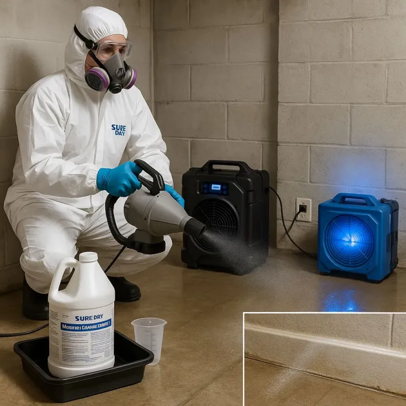 Sanitization and Odor Removal process in Lake Arrowhead, CA