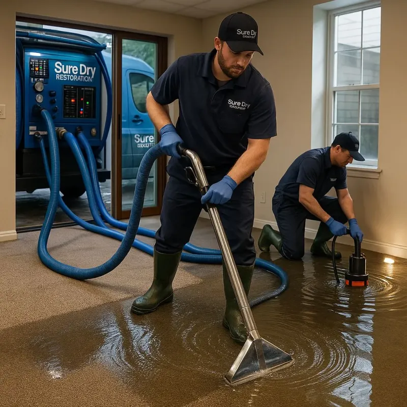 Water Extraction and Removal process in Lake Arrowhead, CA